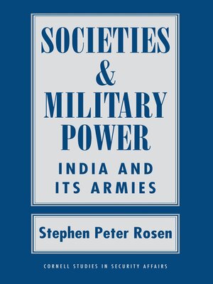 cover image of Societies and Military Power